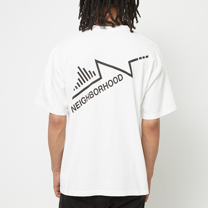 Neighborhood 1 Logo Printed T-Shirt wit 90652 4