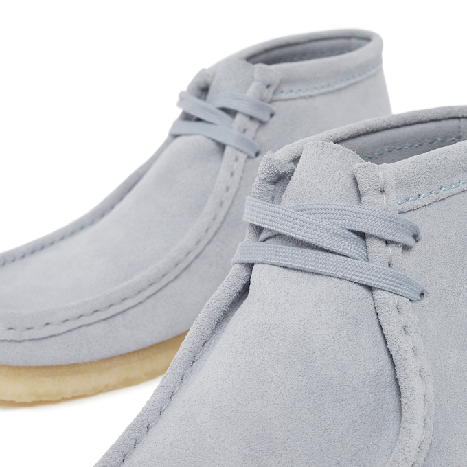 Clarks Wmns Wallabee Boot blau 84953 6