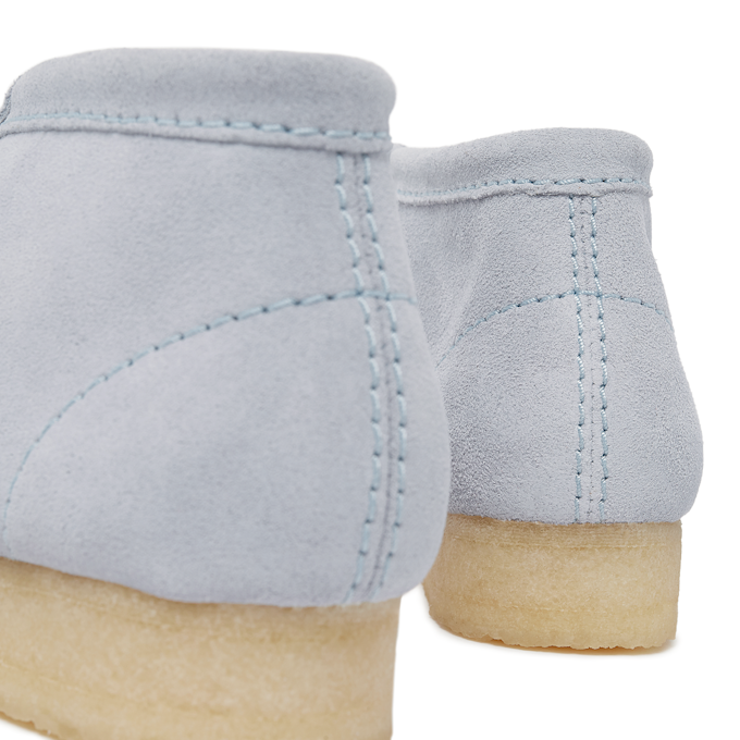 Clarks Wmns Wallabee Boot blau 84953 7