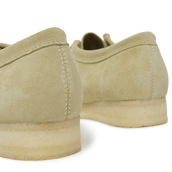 Clarks Wmns Wallabee Maple Suede beige 84696 6