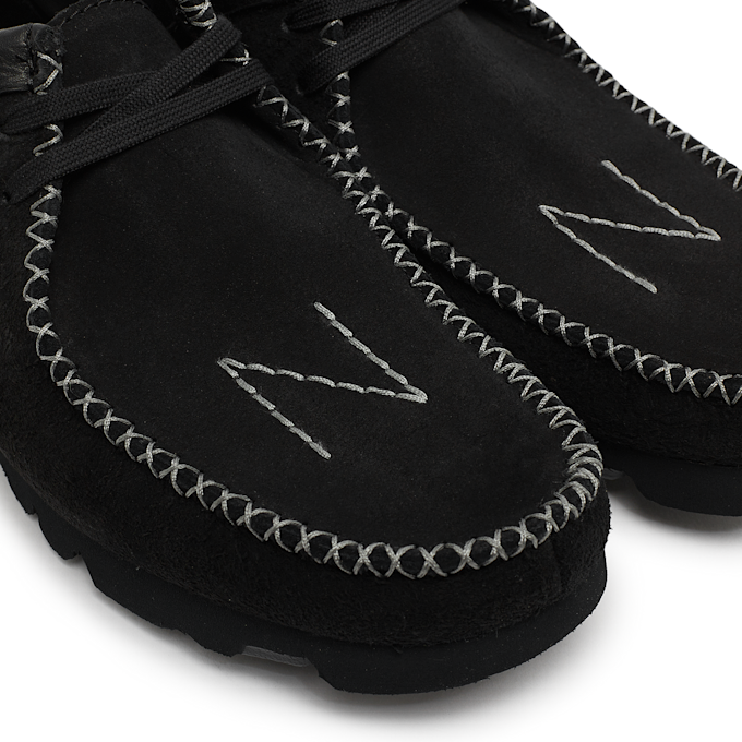Clarks x NEIGHBORHOOD Wallabee "Black" zwart 84963 6