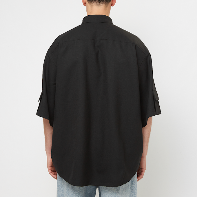 032c Tailored Flap Pocket Shirt schwarz 86085 4