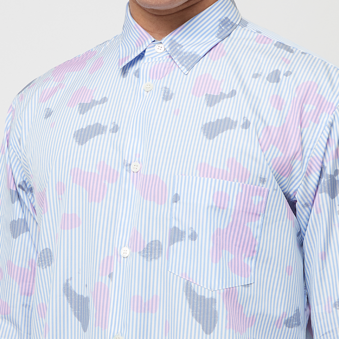 Comme des Garcons Shirt Woven Shirt blau 88183 5