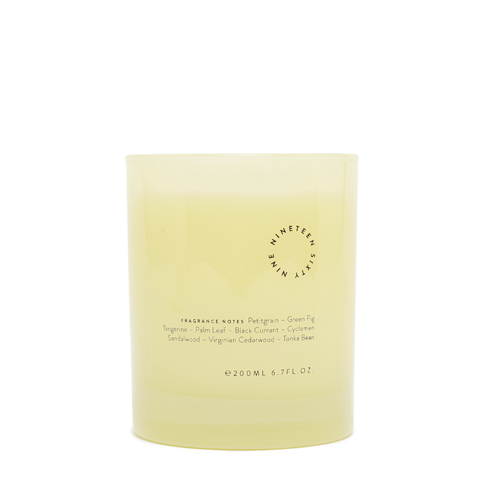 19-69 Invisible Post scented Candle 200ml Gelb 88201 2