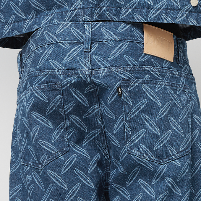 BoTT Plate Denim Pant blauw 89082 4
