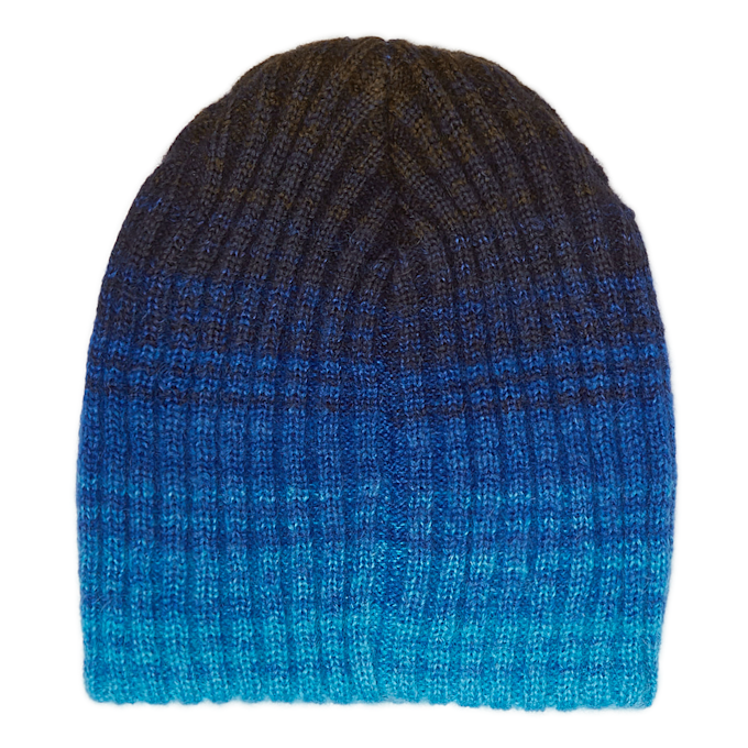 ERL Unisex Gradient Beanie Knit blau 90921 2