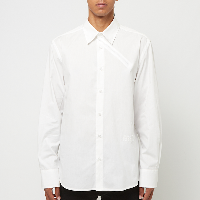 MM6 Maison Margiela Long-Sleeved Shirt weiß 90333 2