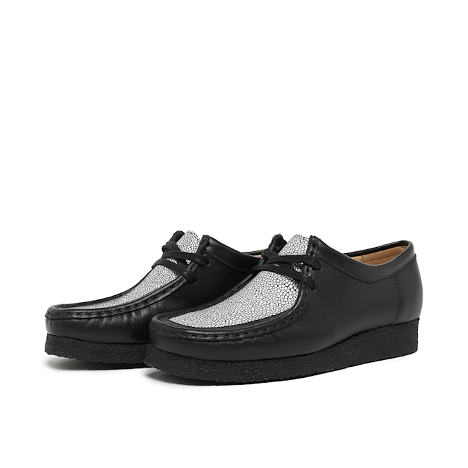 Clarks x Maha Wallabee black 88316 1