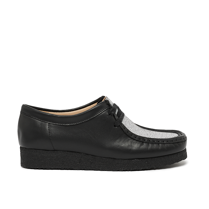 Clarks x Maha Wallabee black 88316 2