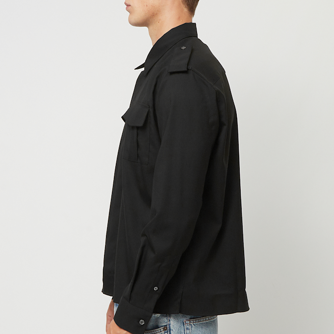 AMI PARIS Military Shirt black 89140 3