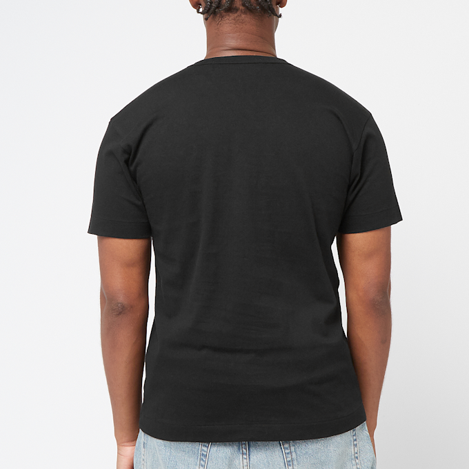 Comme des Garcons Play Small Red Heart T-Shirt Black zwart 90050 4
