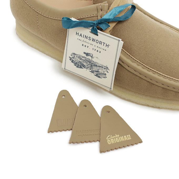 Clarks Wallabee beige 85447 8