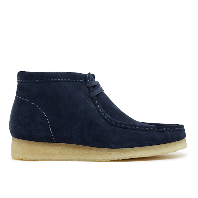 Clarks Wallabee Boot blauw 85451 2