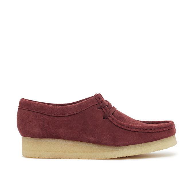 Clarks Wmns Wallabee rot 88351 2