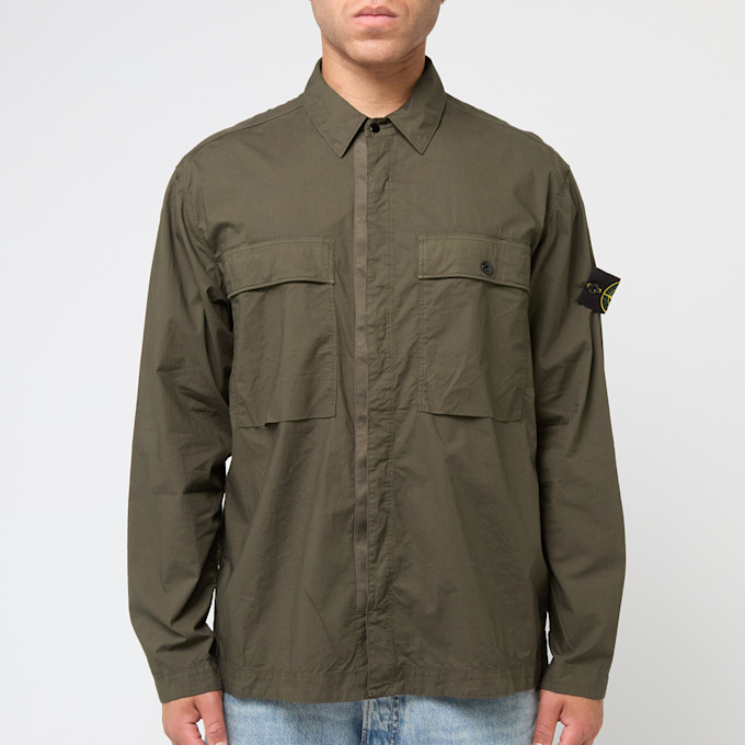 Stone Island Shirt military green groen 85453 2