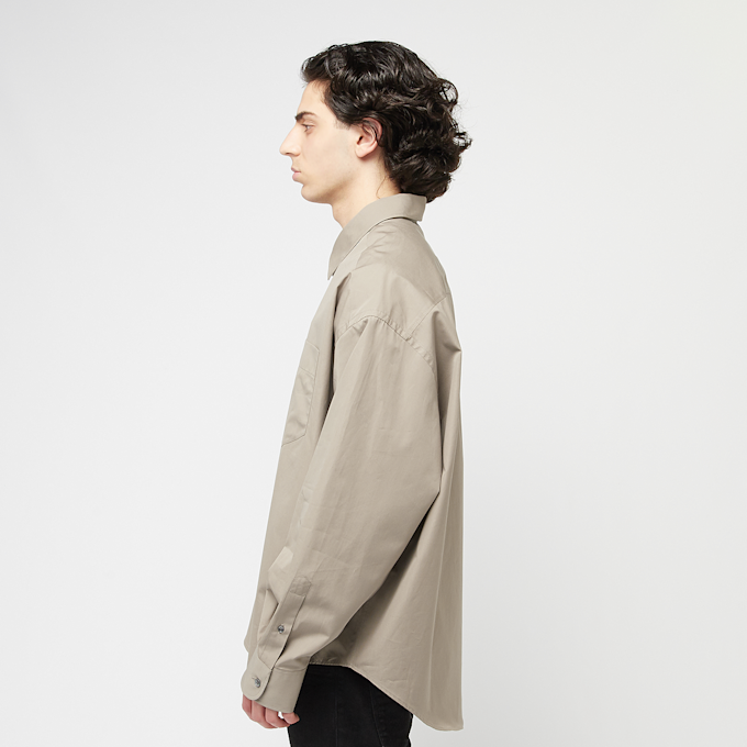 AMI PARIS Ami De Coeur Boxy Fit Shirt beige 88641 3