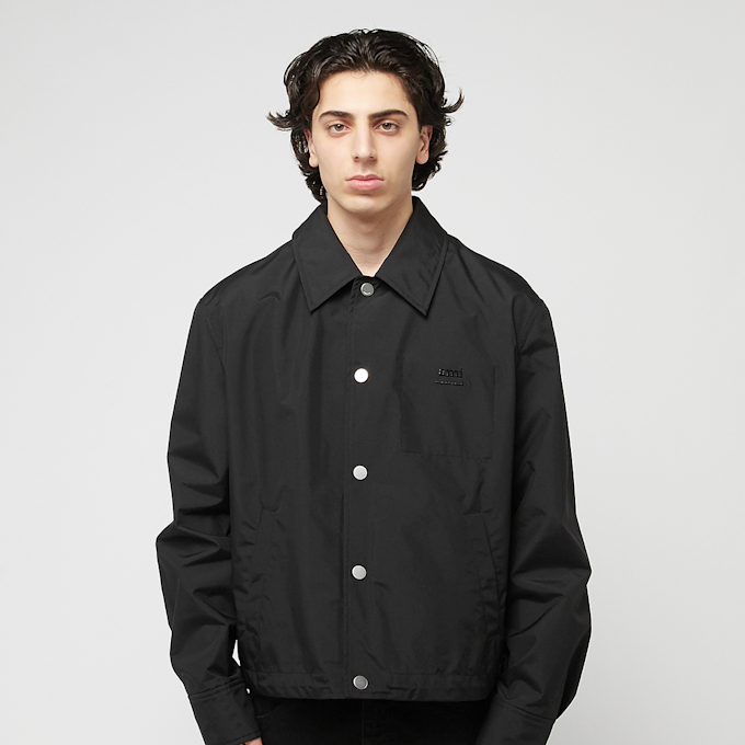 AMI PARIS Ami Buttoned Jacket black 86058 2