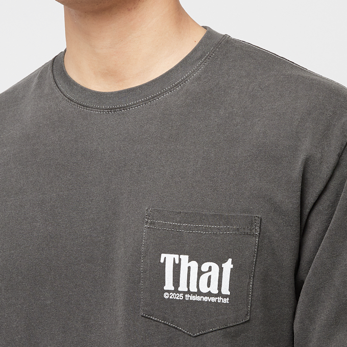 thisisneverthat That Pocket L/S Tee grau 87741 5