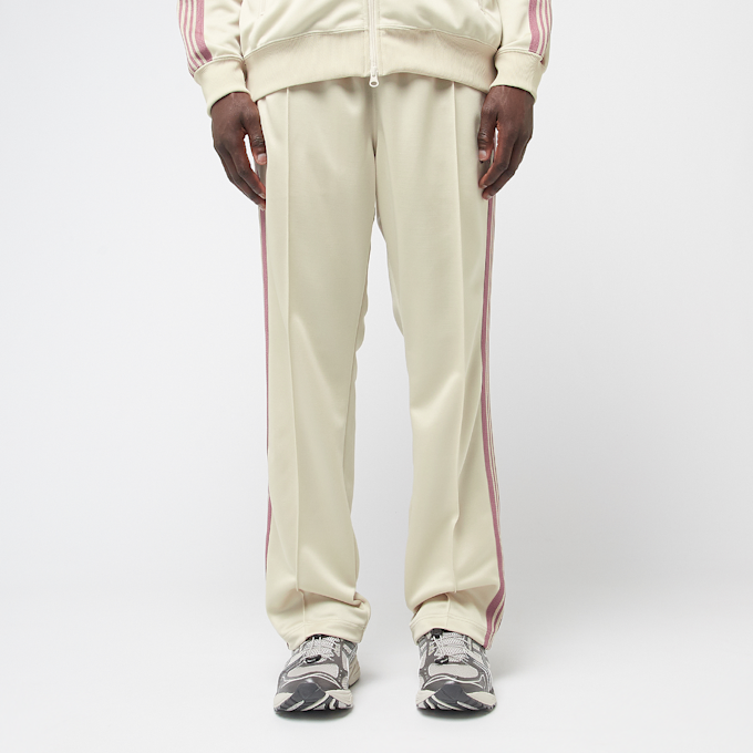 Needles Narrow Track Pant Poly Smooth Beige 85944 2