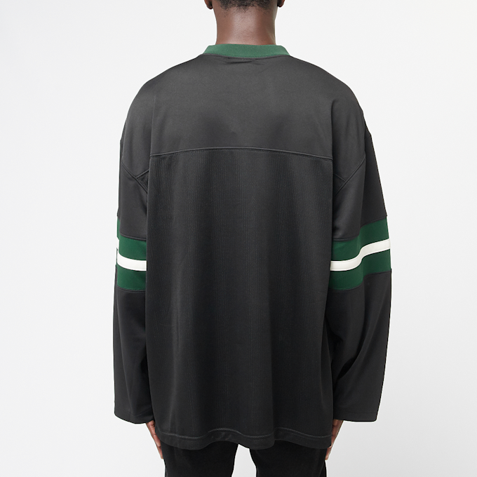 Carhartt WIP L/S Detroit Mesh T-Shirt zwart 85590 4