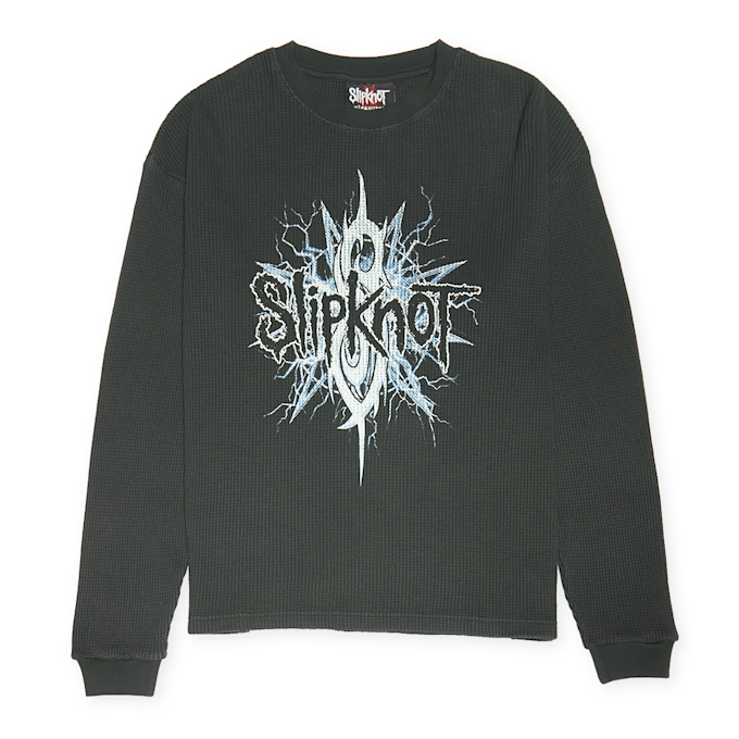 Pleasures x Slipknot Spit Thermal Long Sleeve groen 87746 1