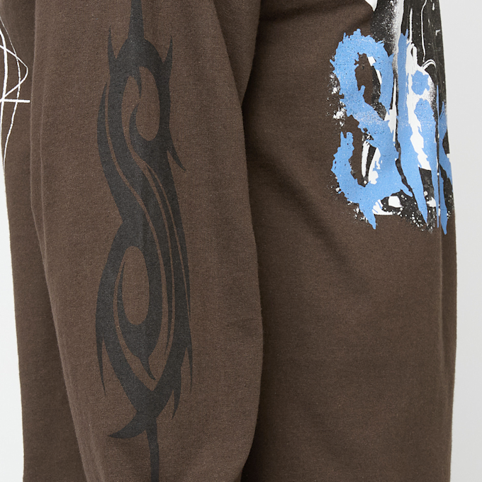 Pleasures x Slipknot Compass Long Sleeve braun 87748 8