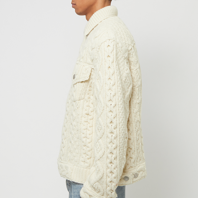 Junya Watanabe MAN x Levis Knitwear Jacket beige 85622 3