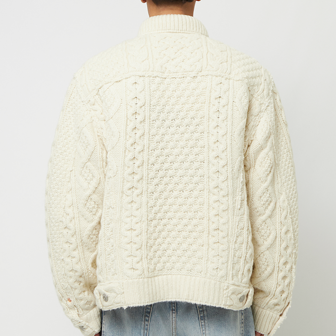 Junya Watanabe MAN x Levis Knitwear Jacket beige 85622 4