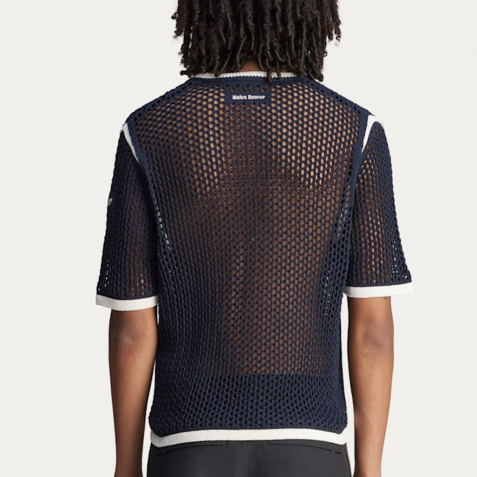 adidas Originals x Wales Bonner Wmns Knit Tee blau 87814 4