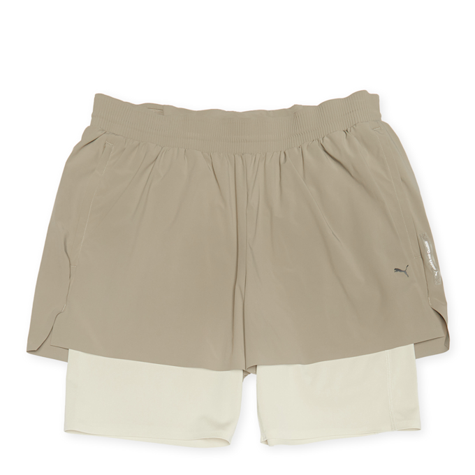 PUMA MMQ Running Shorts beige 88480 1