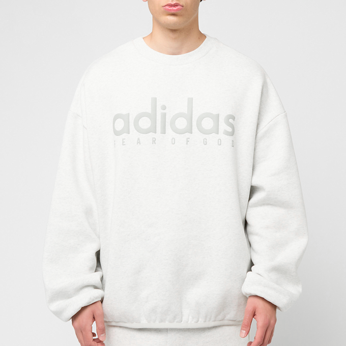 adidas Originals x Fear Of God Athletics Heather Crewneck grey 87751 2
