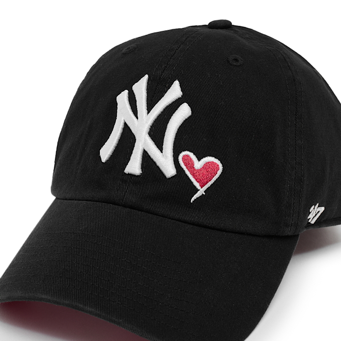 '47 MLB New York Yankees Icon  Heart Clean Up Cap black 90392 4
