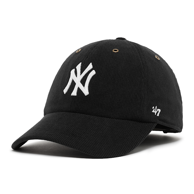 '47 MLB New York Yankees Thin Cord Clean Up Cap schwarz 90832 1