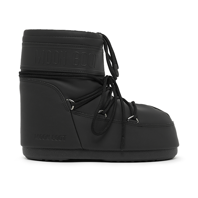 Moon Boot Wmns Icon Low Rubber schwarz 86134 2