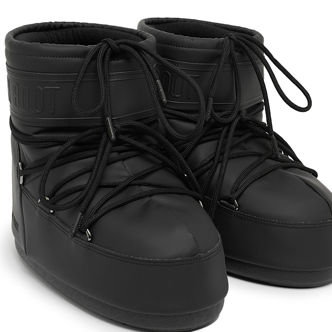 Moon Boot Wmns Icon Low Rubber schwarz 86134 6