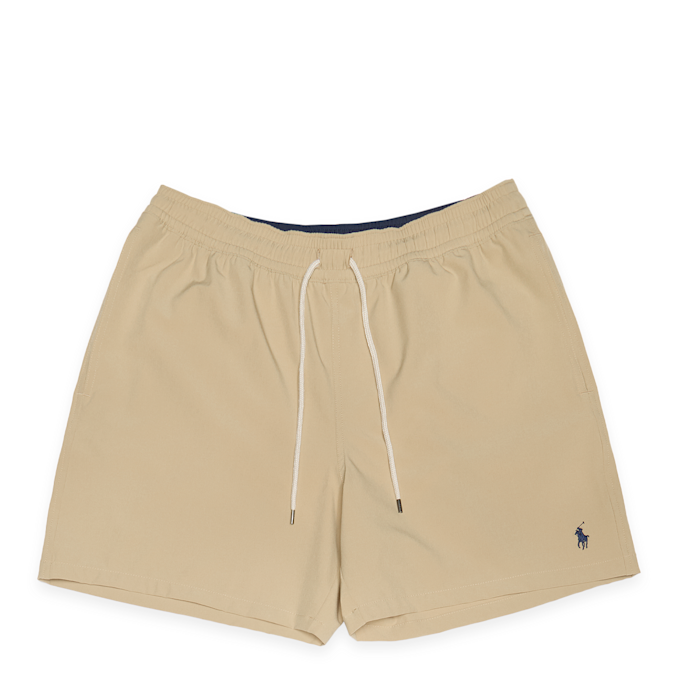 Polo Ralph Lauren 5.75-Inch Traveler Classic Swim Trunk Beige 90393 1