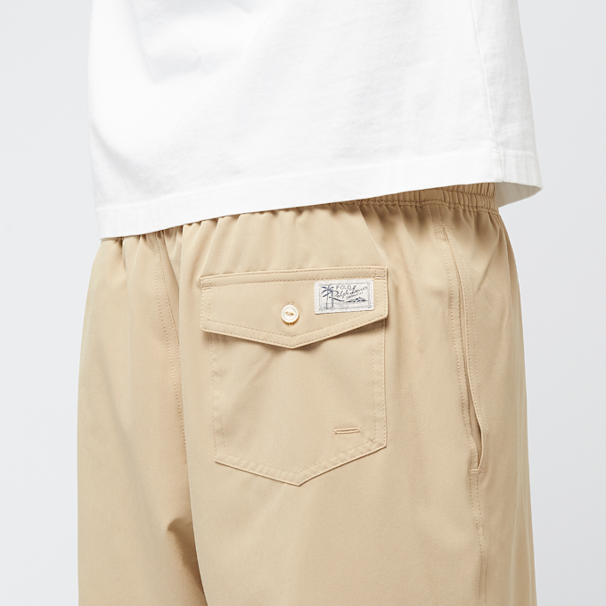 Polo Ralph Lauren 5.75-Inch Traveler Classic Swim Trunk Beige 90393 5