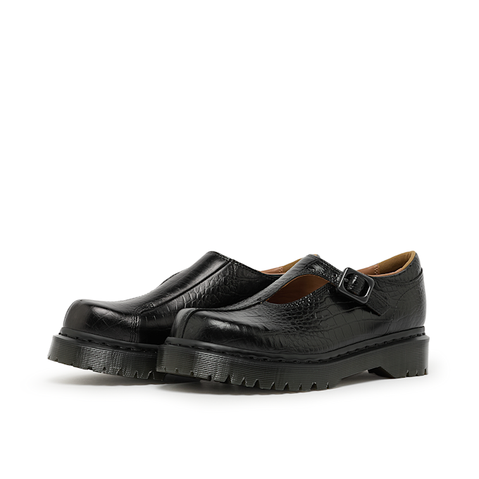 Dr. Martens Rejena Mary Jane Croc Emboss zwart 89261 1