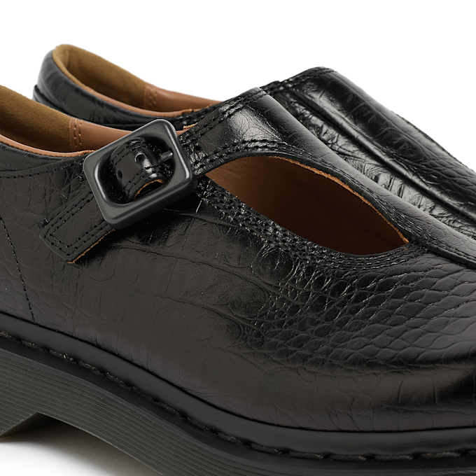 Dr. Martens Rejena Mary Jane Croc Emboss zwart 89261 6