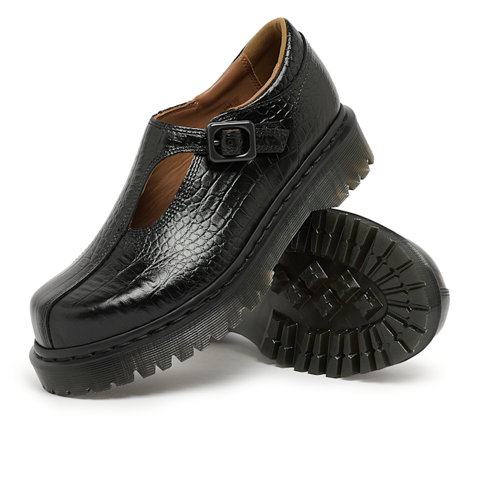 Dr. Martens Rejena Mary Jane Croc Emboss black 89261 7