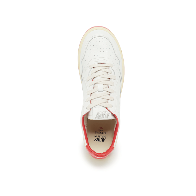 Autry x Maison Kitsune Wmns Medalist Low weiß 87407 4