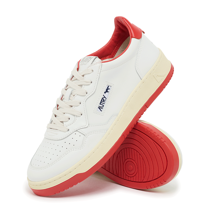 Autry x Maison Kitsune Wmns Medalist Low white 87407 6