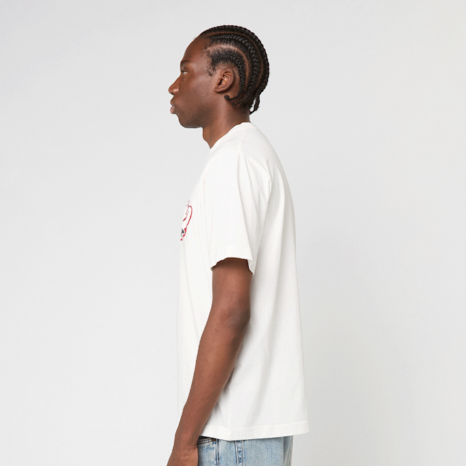 Autry x Maison Kitsune T-Shirt weiß 91541 3
