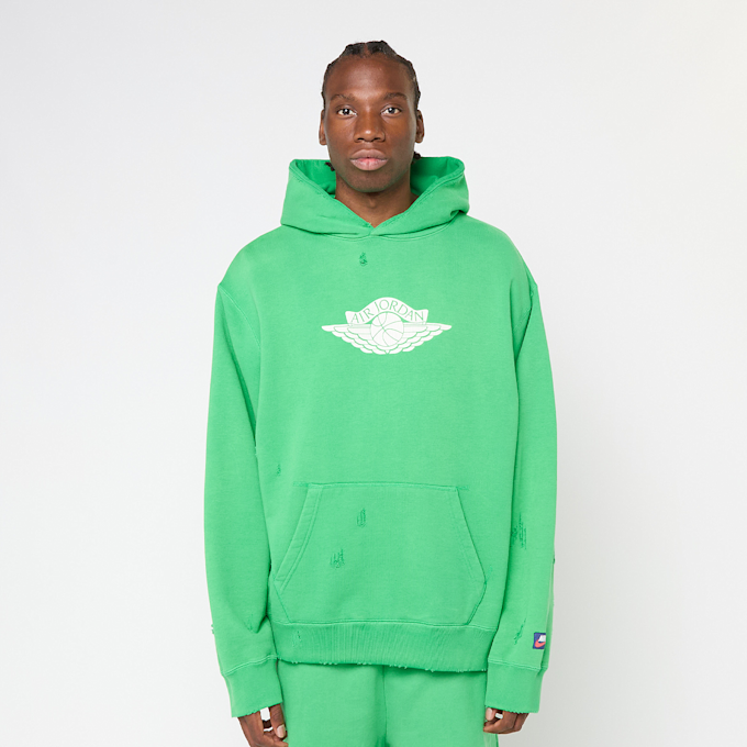 Nike   Rare Air Fleece Pullover Hoodie green 86295 2