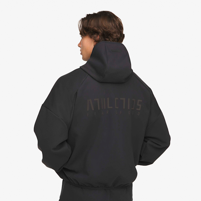 adidas Originals x Fear of God Athletics Suede Fleece Hoodie grey 88545 3