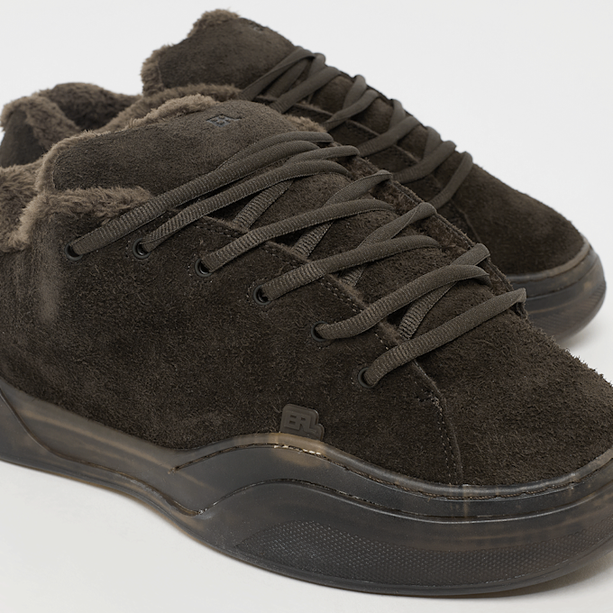 ERL Unisex Suede Vamp Sneakers bruin 87973 6