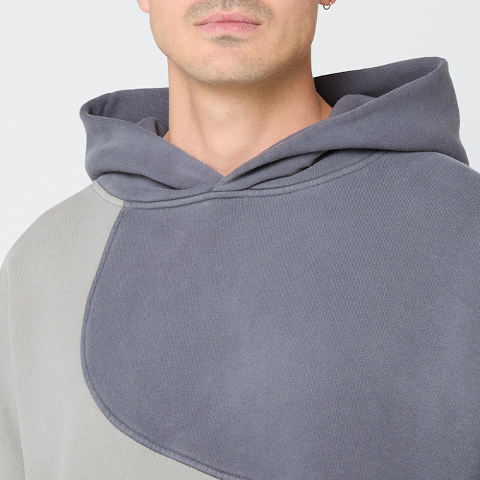 ERL Unisex Wave Hoodie Knit blauw 90222 5