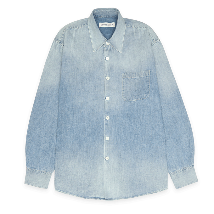 Our Legacy Above Shirt blauw 87981 1