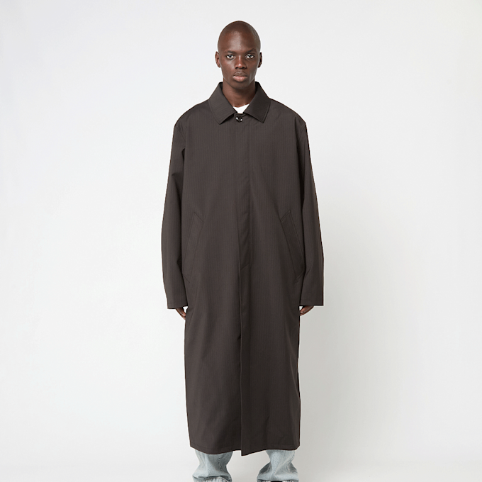 Our Legacy Cloak Carcoat Membrane Wool bruin 90782 2