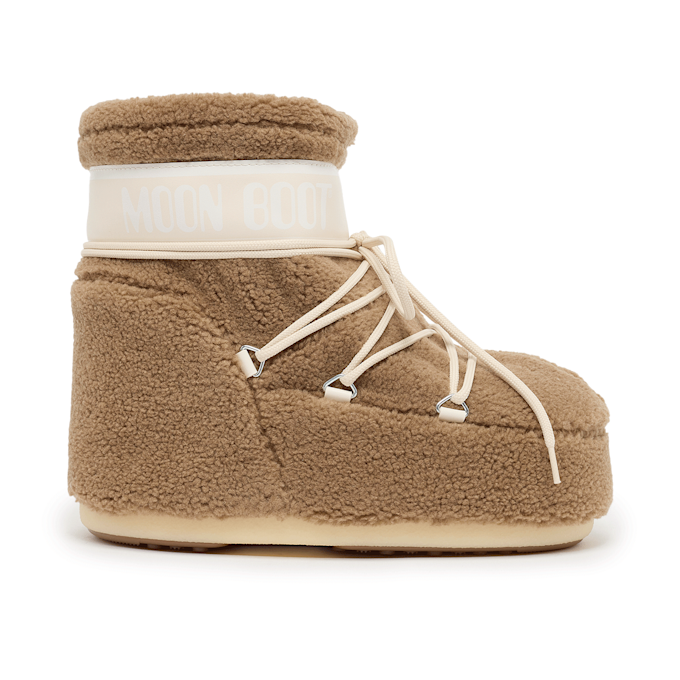 Moon Boot Wmns Icon Low Fleece bruin 88891 2